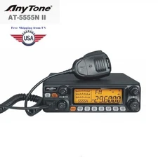 ANYTONE AT-5555N II 25.615-30.105Mhz AM/FM Mobile Radio with CTCSS/DCS Function