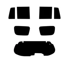 For Nissan Pathfinder 2008-16 Pre Cut Window Tint Kit 20% Dark Rear Tinting Film