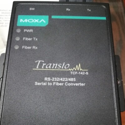MOXA TCF-142-S-SC Industrial Switch Module Version 3.3 is brand new