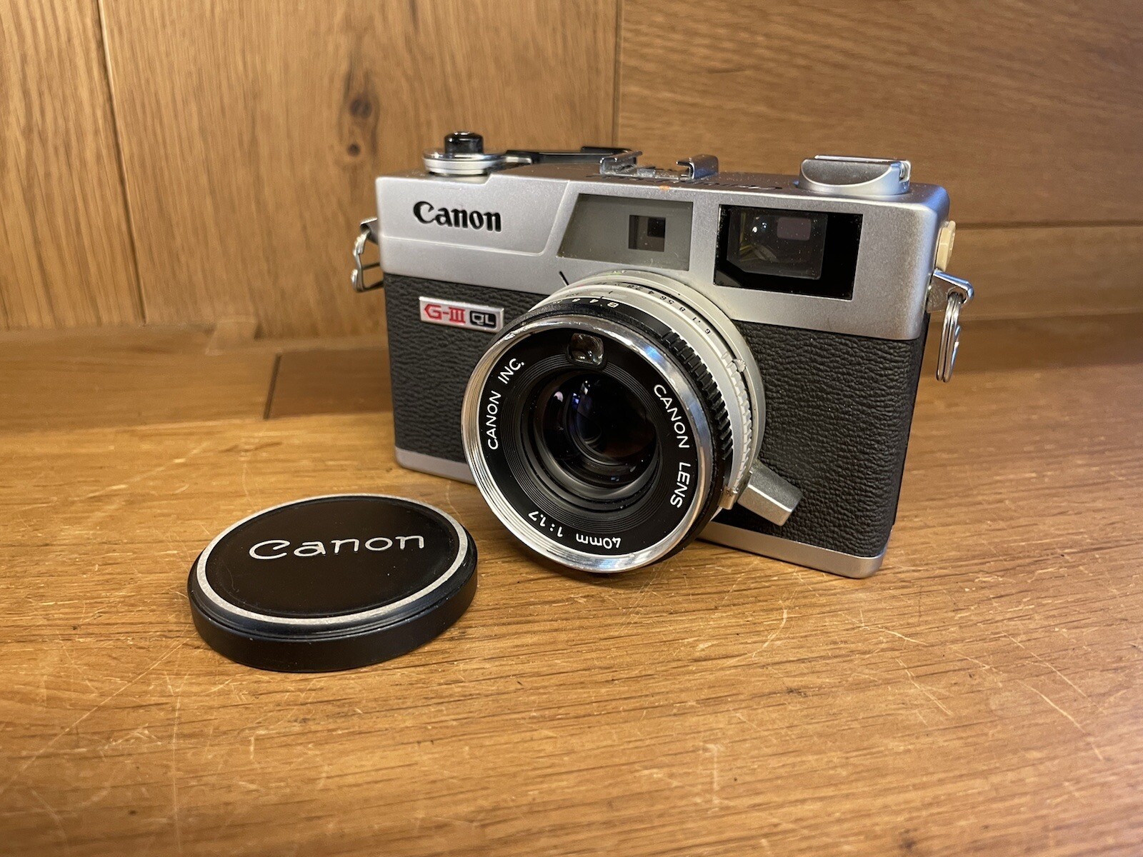 *Exc+5* Canon Canonet QL17 GIII Rangefinder Film Camera 40mm F/1.7 From Japan