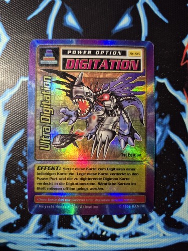 Digimon Digi-Battle TCG Ultra Digitation ST-56 1. Edition Vintage Holo LP - Bild 1 von 3