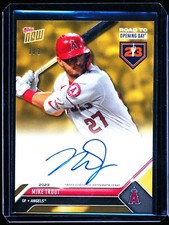 2023 Topps MIKE TROUT 1/1 Road to Opening Day Auto Autograph 1/1