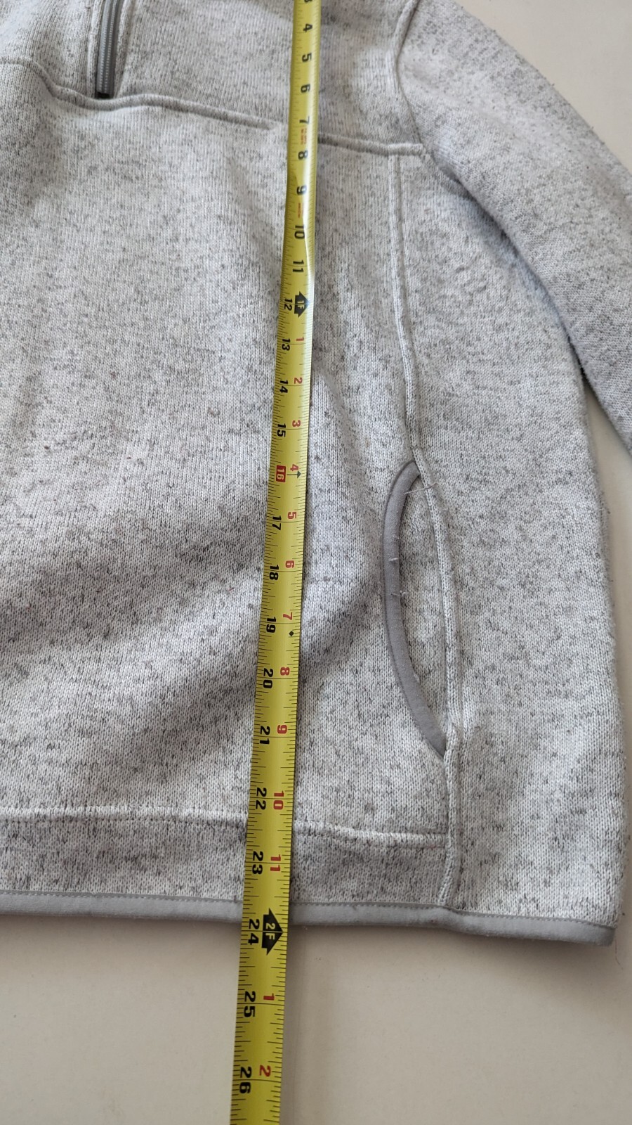 THREAD AND SUPPLY Light Gray Pullover IWomen's Si… - image 6