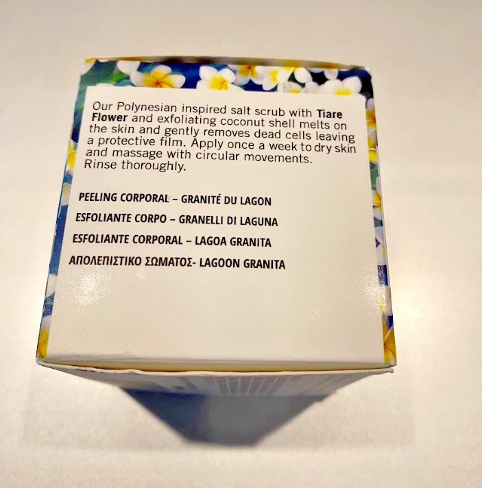 Flor de tiara exfoliante corporal Academie - Terre des Vahinés 60 ml Foto 2 de 4