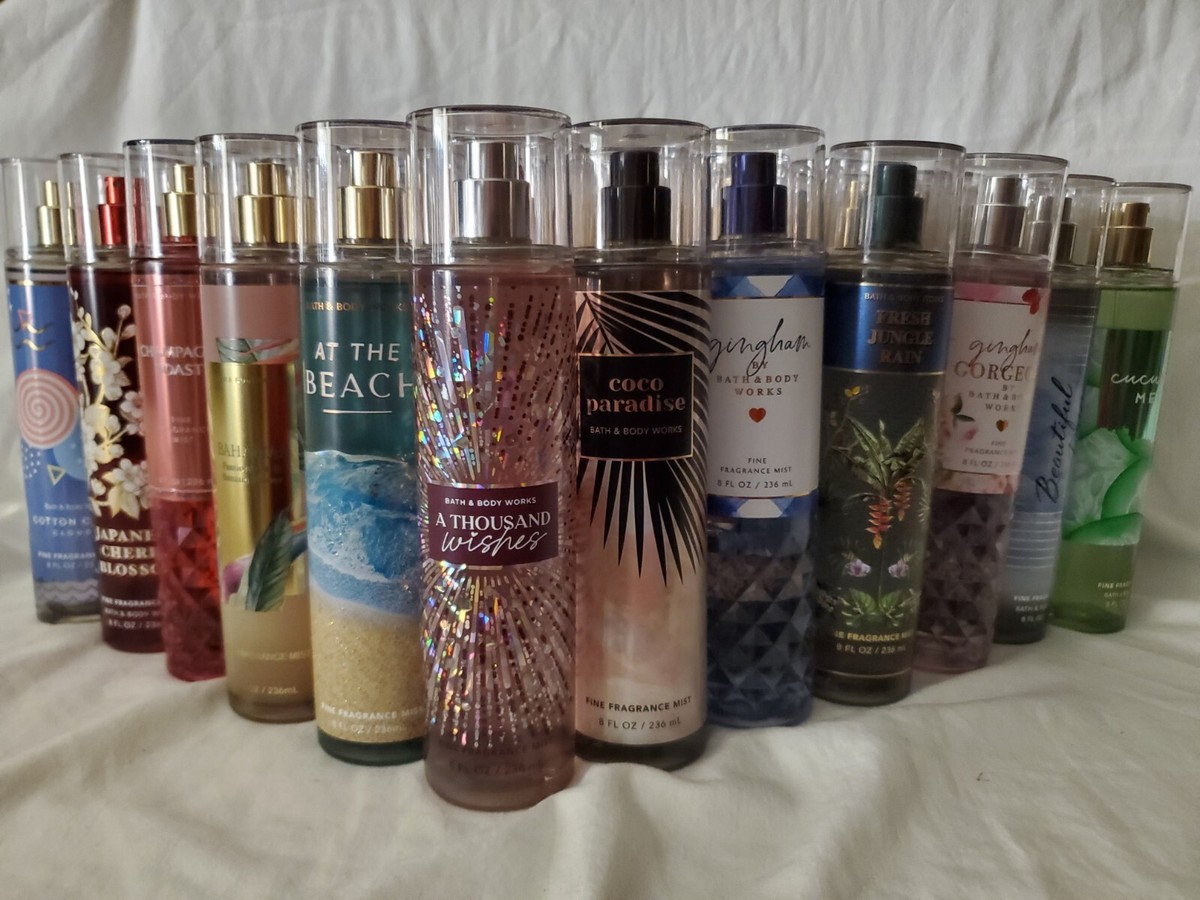 Bath & Body Works ボディスプレー Amazon.com : Bath & Body Works Fine Fragrance Body Spray
