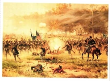 Oversized Postcard Battle of Antietam