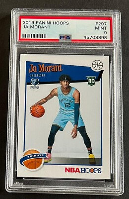 2019 Ja Morant Ja Morant 2019-20 Panini Select Purple Rookie