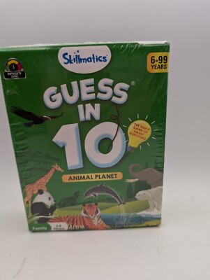 Guess In 10 Animal Planet Guessing Game Skillsmatic Family Game