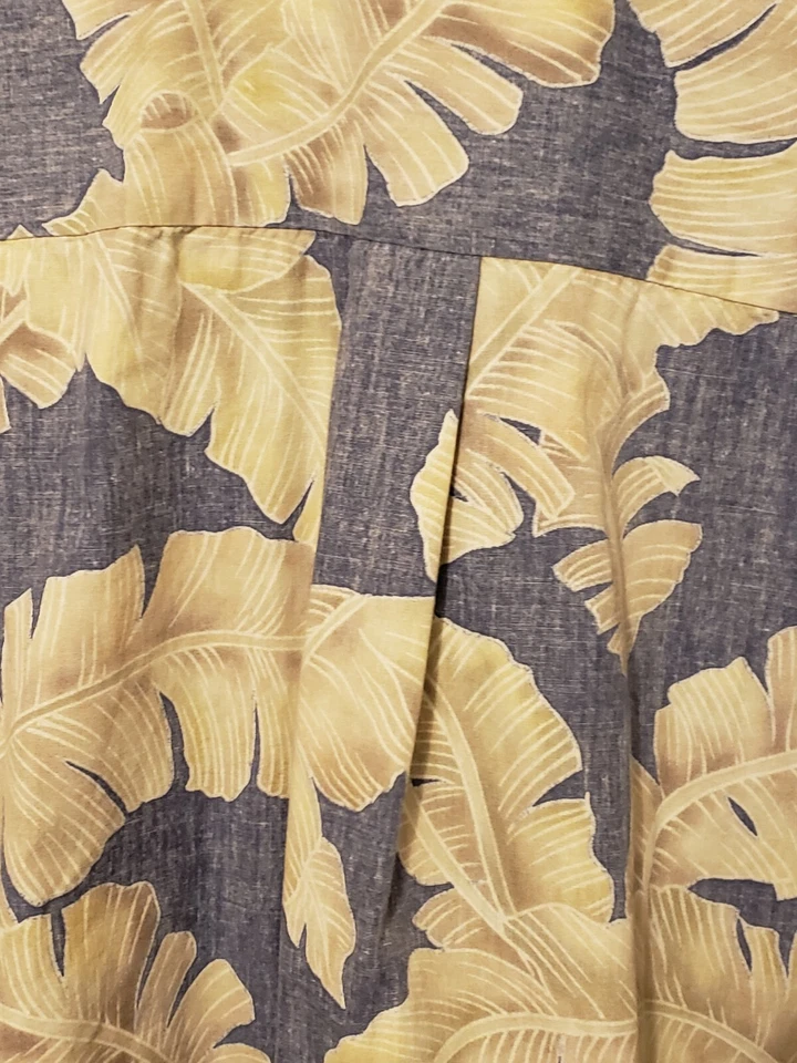 Hawaiian Shirt Men's Floral Palms Cooke Street Button Down Short Sleeve Size XL - Image 4 of 4