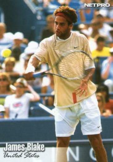 40) JAMES BLAKE - United States - 2003 NetPro *SHORT PRINT* Tennis Card #94 LOT