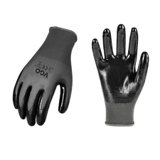 Vgo 3/5/10 Pairs Nitrile Coat Garden Gloves,Construction Work Gloves(NT2110)