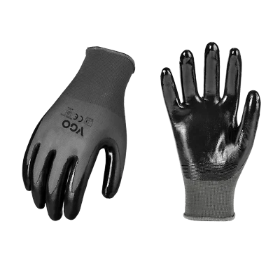 VGO... Vgo 3/5/10 Pairs Nitrile Coat Garden Gloves,Construction Work Gloves(NT2110)
