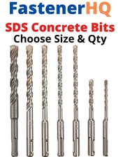 SDS Concrete Drill Bits (Choose Size & Qty)