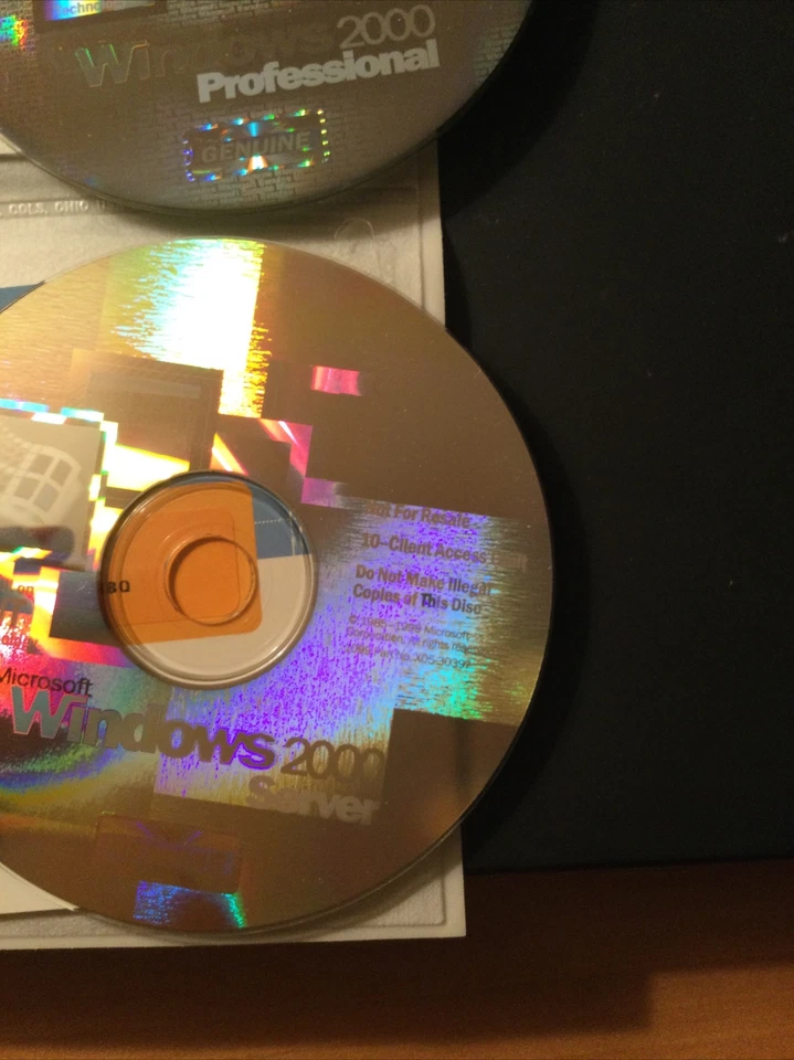 BRAND NEW AUTHENTIC Microsoft Windows 2000 Server +10CALS+WINPro+Deploy+Keys NFR - Image 2 of 4