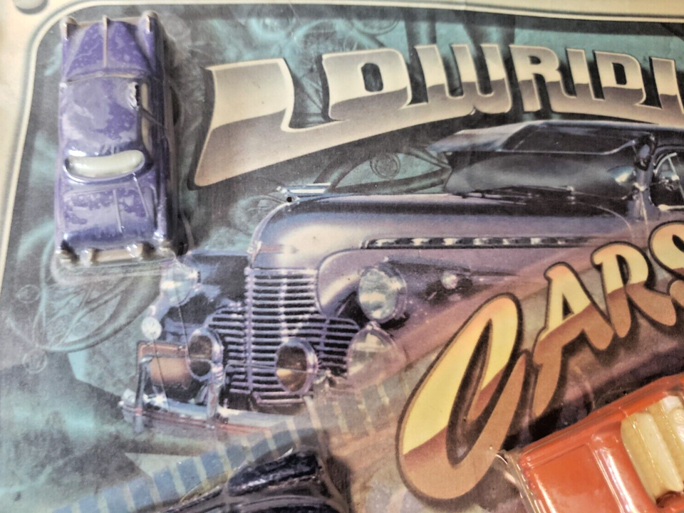 Vintage Lowrider Midget Toy Cars On Clam Pack 8 Cars New Old Stock A&A