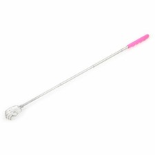 Bear Claw Telescopic Ultimate Massage Back Scratcher Silver Tone Pink 58cm Long