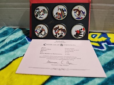 Hisashi Otsuka 47 Ronin ArtCap Set A Mixed Media 4×6 (47,000) W/COA