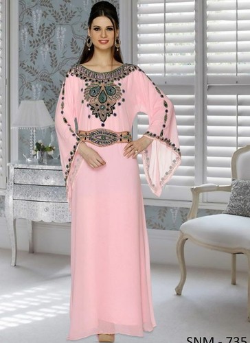 Caftan Fete Mariage Orientale Robe Dress Moroccan Takchita Brode Noir Marocain Hevipjwxuma