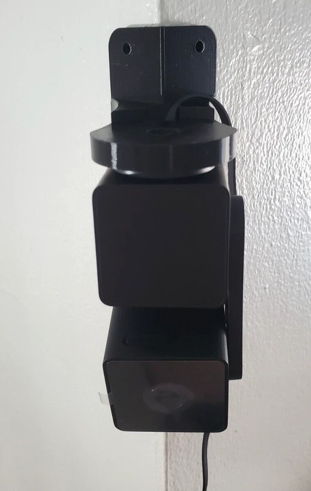 WYZE CAM PAN V3 Black Corner Mount Bracket for Hanging Security Camera 2 Pack - Image 4 of 4