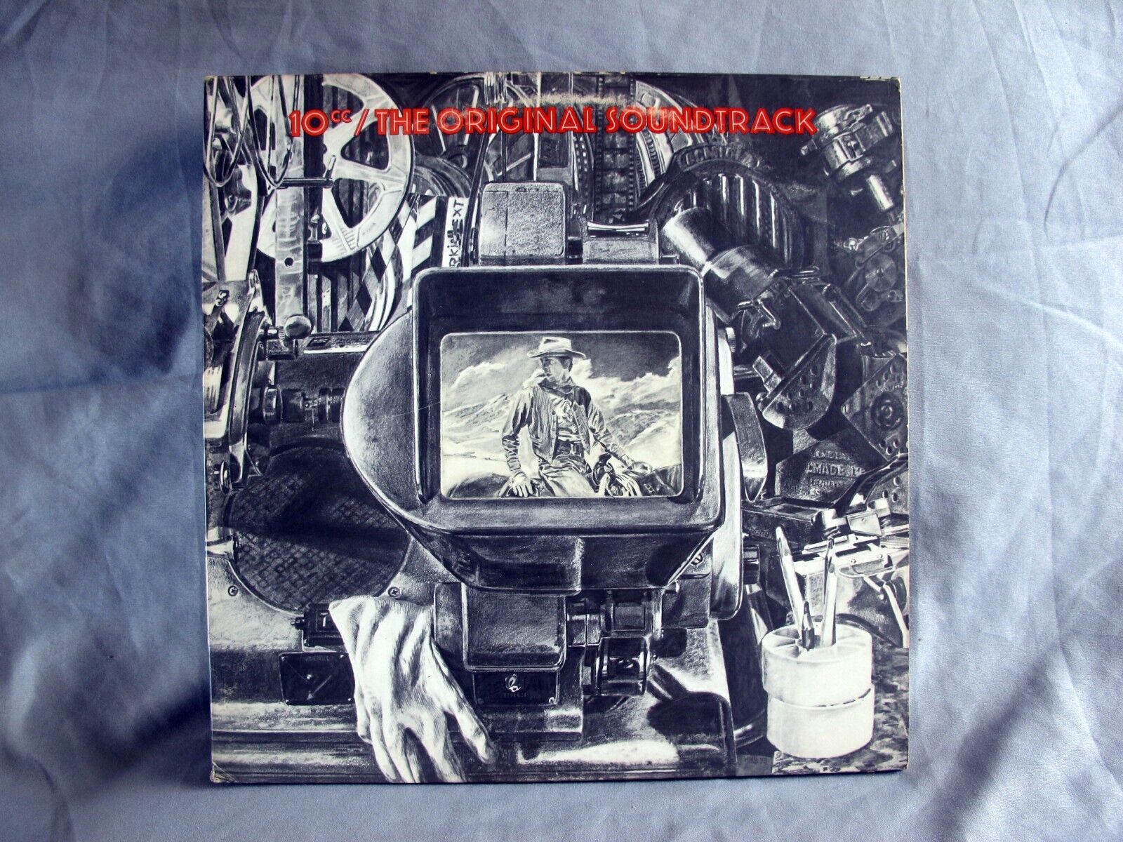 10cc : The Original Soundtrack 1975 Rock LP Vinyl Record SRM-1-1029 (Grade VG)