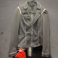 white house black market blazer Zip jacket Size 2   