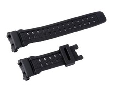 Black Silicone Rubber Watch Band Strap For CASIO G Shock GW9000-1V, GW9000A-1V