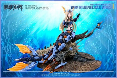 Nuke Matrix Fantasy Girl Cyber Forest The Mermaid Model Kit Figure In Stock New - Picture 6 of 12