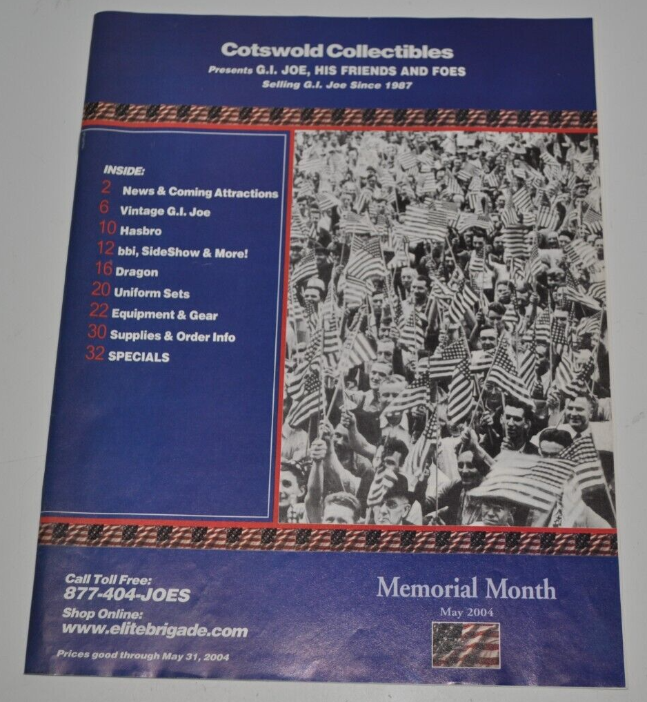 Cotswold Collectibles Catalog G.I. Joe: His Friends & Foes