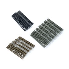 Rifle Ladder Rail Cover Weaver Picatinny - Black Dark Tan OD Green - Pick QTY