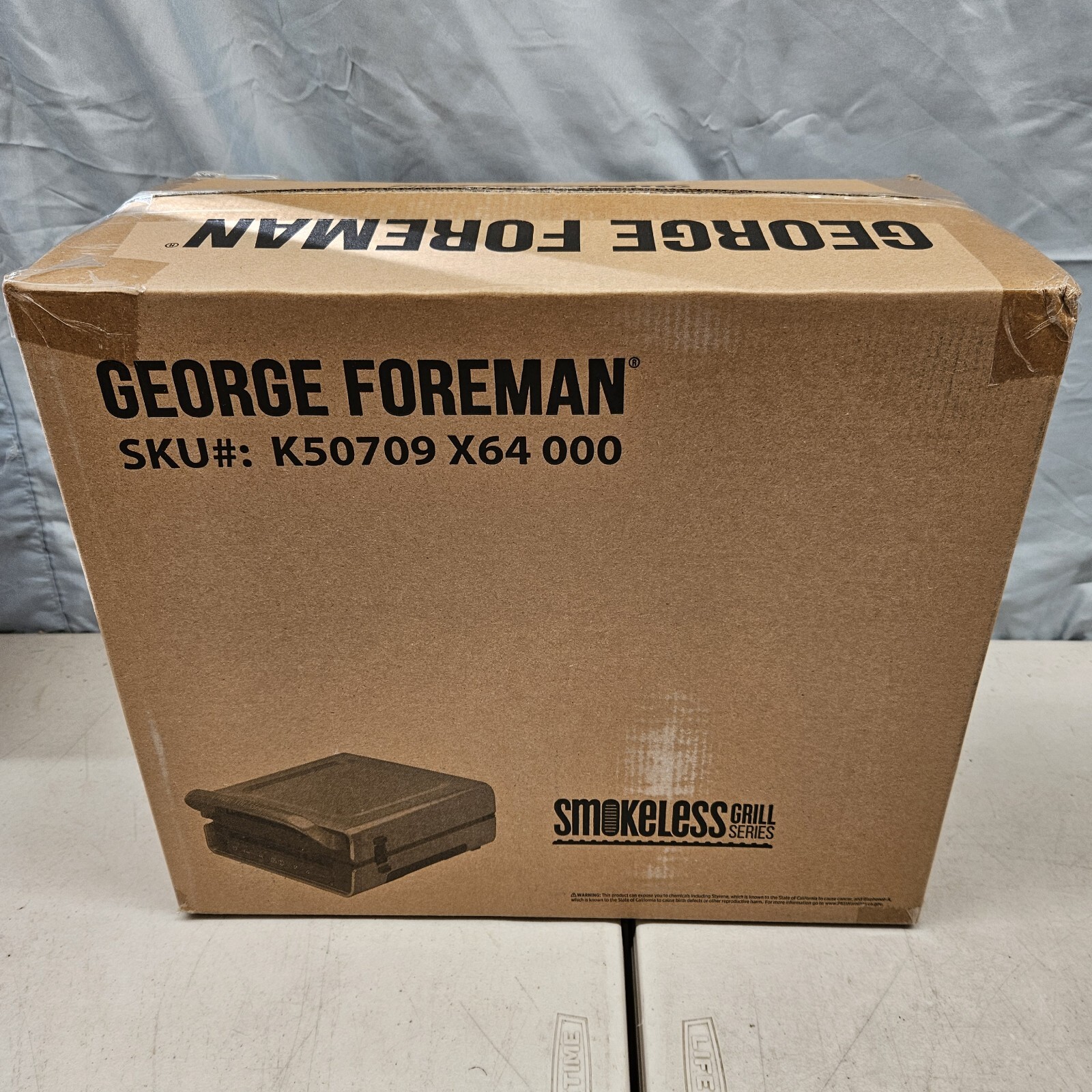 New Foreman Grill Smokeless Digital Smart Select Family Size