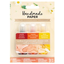 HANDMADE PAPER DYE INK - 2 DIFFERENT PACKAGES - 6 COLORS