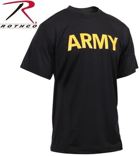 Black Performance Moisture Wicking ARMY 