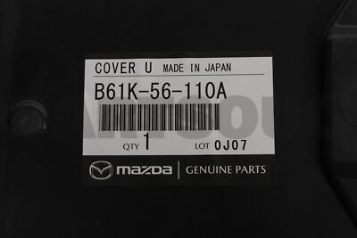 B61K56110A Genuine Mazda COVER,UNDER B61K-56-110A | eBay
