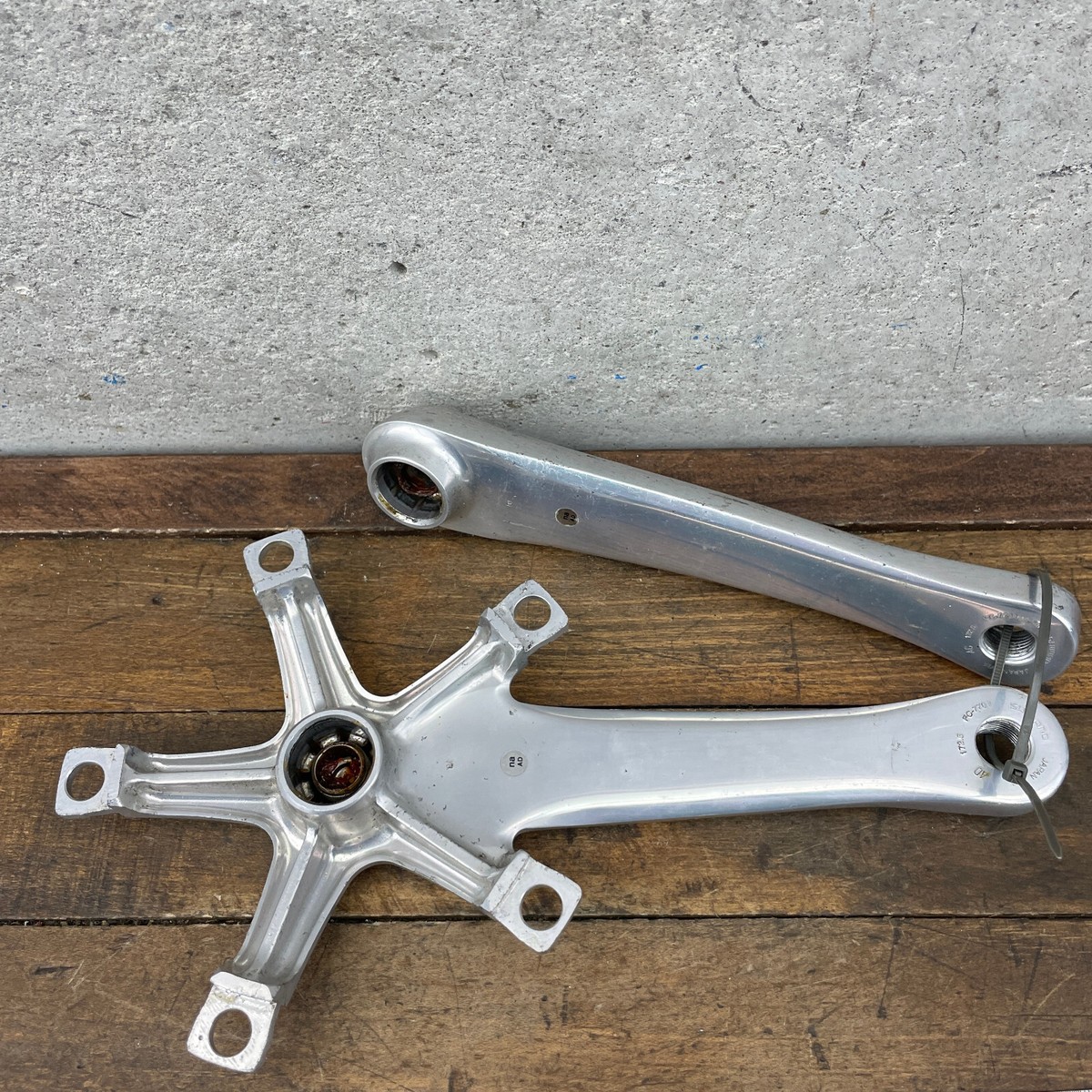 DURA-ACE FC-7701 167.5クランクアーム 130 BCD Vintage Shimano Dura Ace Crank Set FC-7701 170MM 130 BCD | eBay