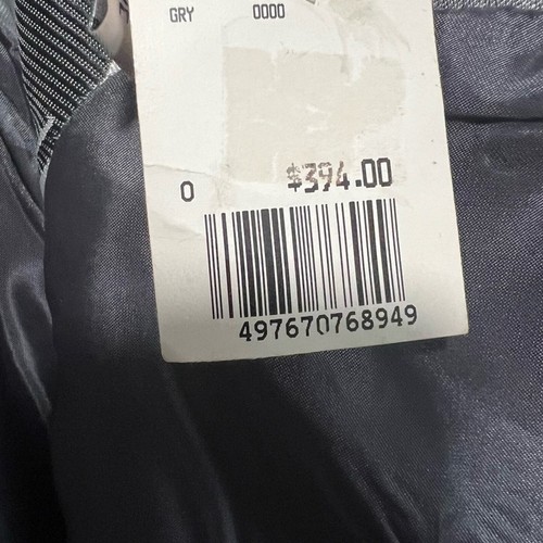 YOANA BARASCHI BLUE Amazoni Dress, Mini Grey, New with Tags, Retails $394 - Picture 3 of 4