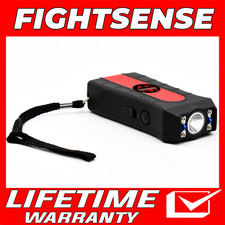 Mini Rechargeable Stun Gun 10 Mil Volts With Led Light Extremely Powerful Black