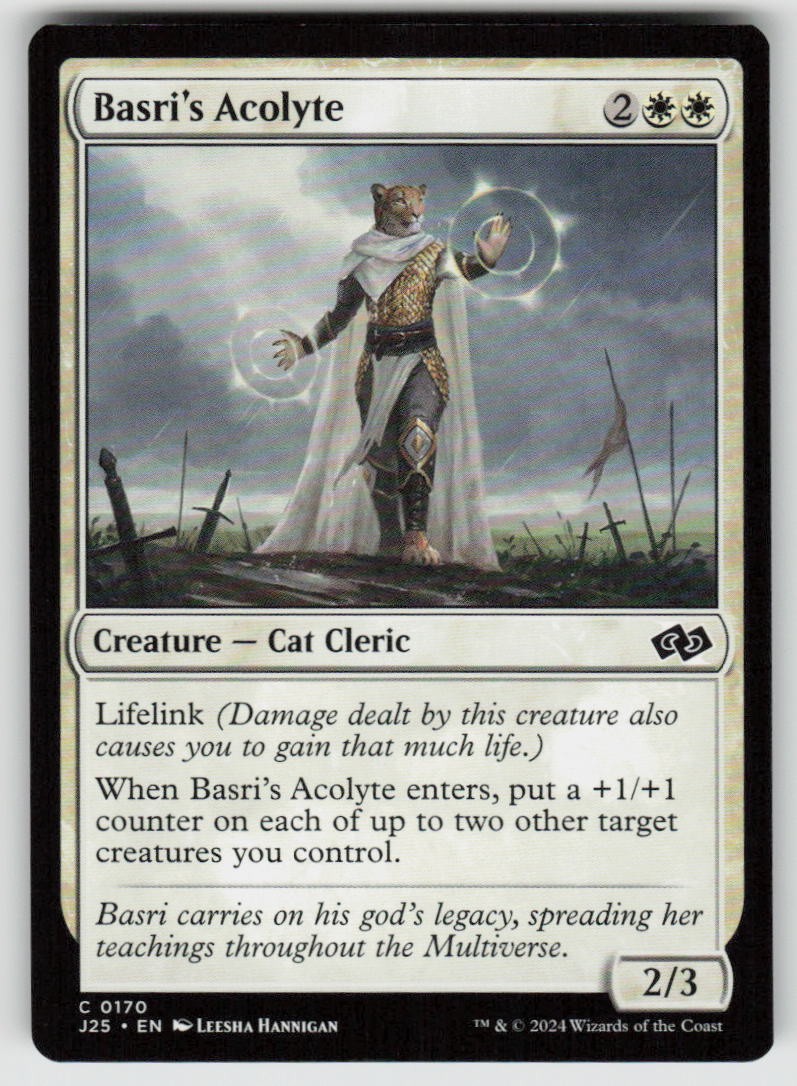Basri's Acolyte Common Foundations Jumpstart 170 MTG Near Mint