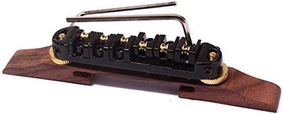 Gitarrenrollensättel, Palisander-Steg-Set für Jazz-Gitarre