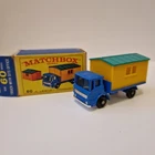 Matchbox Series No. 60 Truck with Site Office Hut Lesney diecast toy boxed
