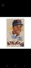 Juan Marichal Giants  Signed Perez Steele JSA Authenticated 1983 card