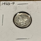 Lot Of 9 Mercury Dimes 90% Silver Mixed Dates — photo 2