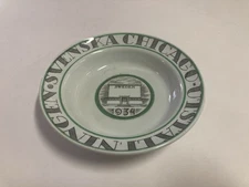 Vintage Chicago 1934 Sweden Dish, Svenska (World's Fair related?)