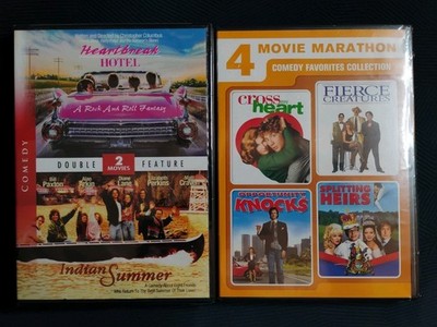 HEARTBREAK HOTEL / INDIAN SUMMER Double Feature + 4 MOVIE MARATHON  DVDs Sealed!