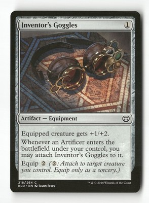 Inventor's Goggles C - Kaladesh 218 HP MTG