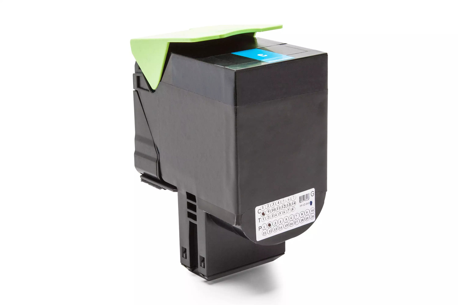 Toner compatible Lexmark 702HC cyan haute précision pour impressions laser