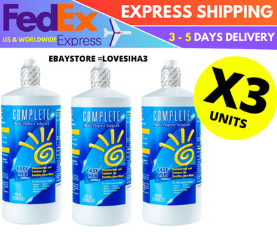 Complete MULTI-PURPOSE SOLUTION Easy Rub Formula 12 fl oz (360ml) New ( X 2 )
