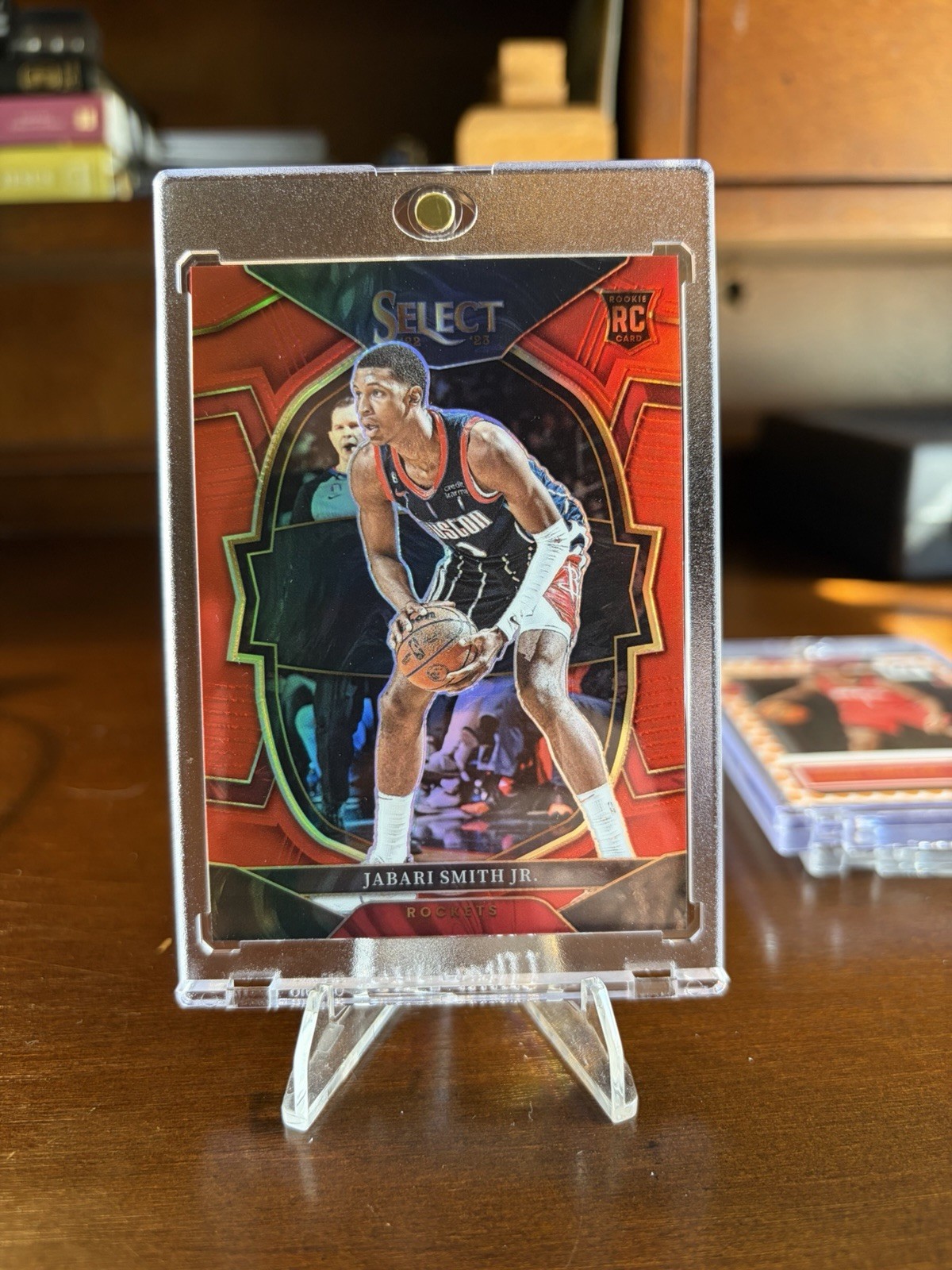 2022-23 Panini Select - Concourse Jabari Smith Jr. #69 Red Prizm /199 (RC)