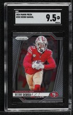 2024 Panini Prizm Deebo Samuel #252 SGC 9.5 Mint+ 1c0s