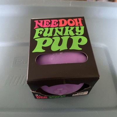 Nee Doh Needoh Funky Pup Squeeze Ball Super Squishy - purple Only One Left