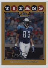 2008 Topps Chrome Gold Refractor 192/199 Alge Crumpler #TC104 1cx3